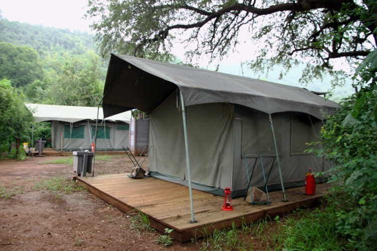 Nyalaland trail temporary camp