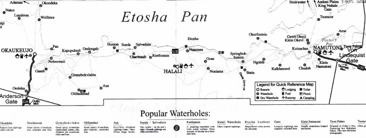 Popular Waterholes